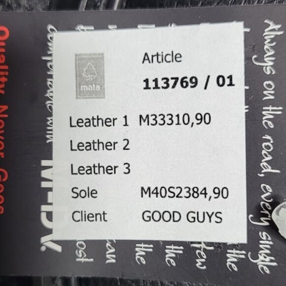 NWT Good Guys Go Vegan Men's M-Dv Boots 42 (US 10) - Picture 11 of 12